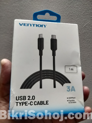 Vention PD 60W Type C to C Cable PD